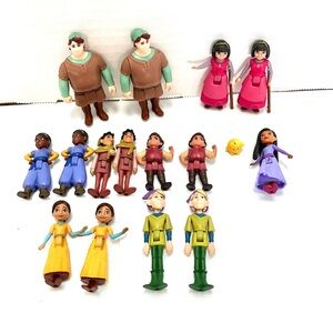 Disney Wish Movie The Teens Mini Dolls Set(15) Duplicates Read No Accessories